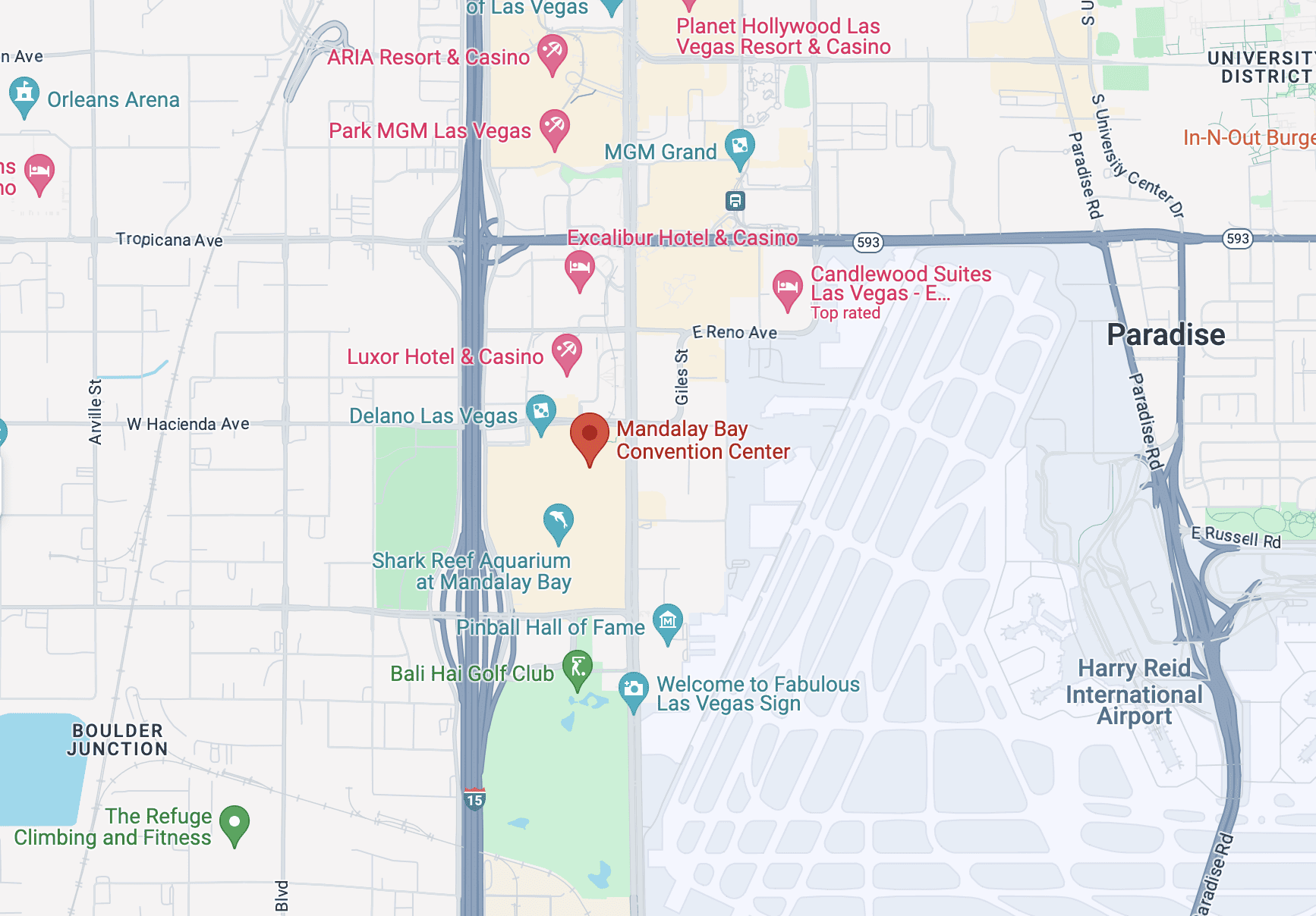 Contemporary Mandalay Bay Map For Trade Show Exhibitions